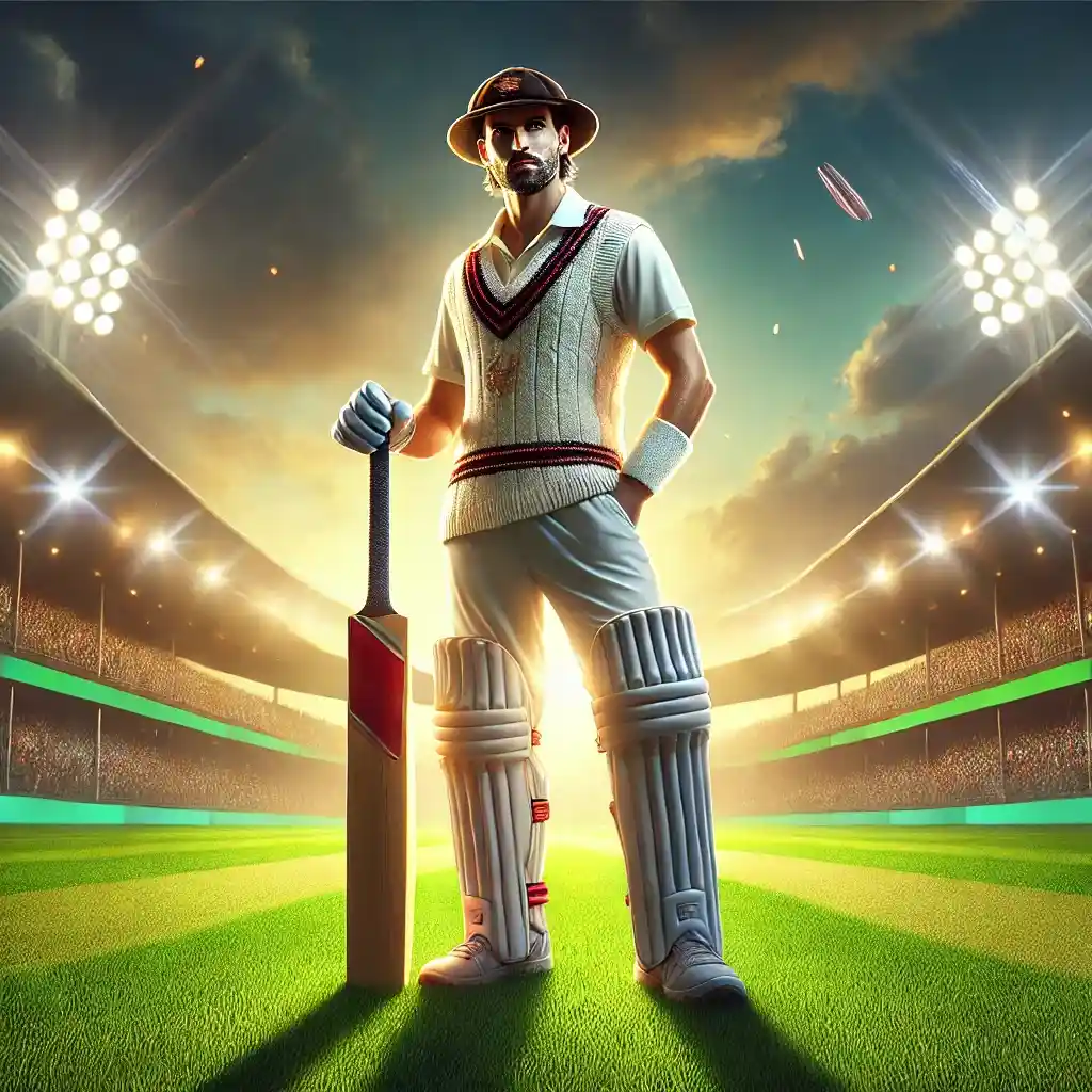 Fantasy Cricket Illustration